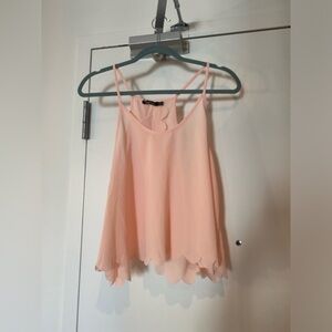 Pink cami / going out top BNWT